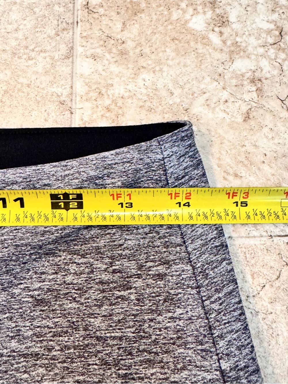 VS Pink Ultimate High Waist Rainbow Logo Mesh Athletic Leggings Black/Gray Large - Picture 6 of 8
